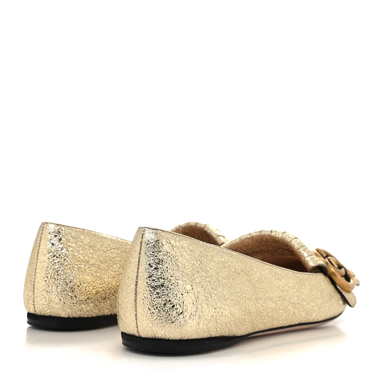 Galassia GG Marmont Fringe Flats 36 Platino