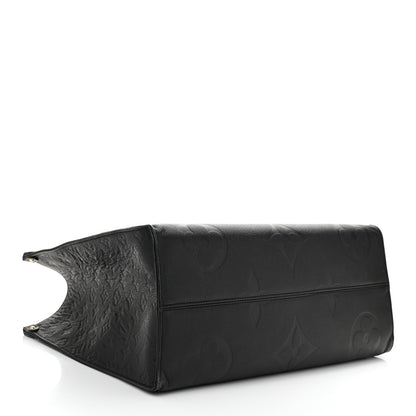 Louis Vuitton Empreinte Monogram Giant Onthego GM Black 3 of 14