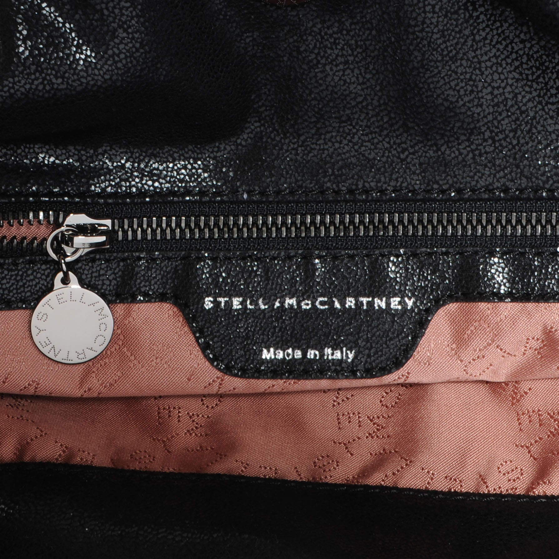 Stella McCartney Faux Leather Shaggy Deer Falabella Black 6 of 9