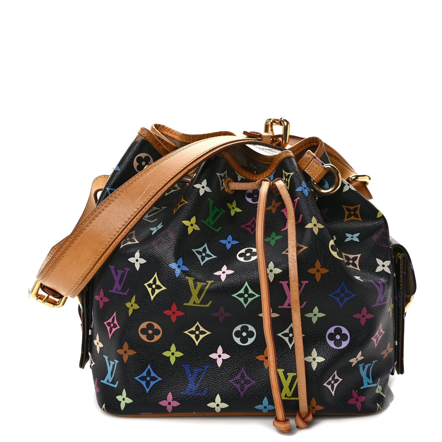 Monogram Multicolor Petit Noe Black