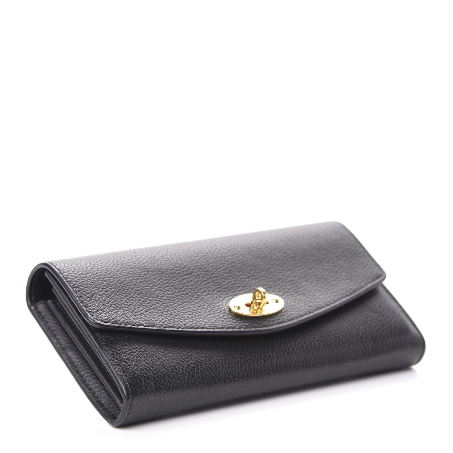 Small Classic Grain Darley Wallet Black