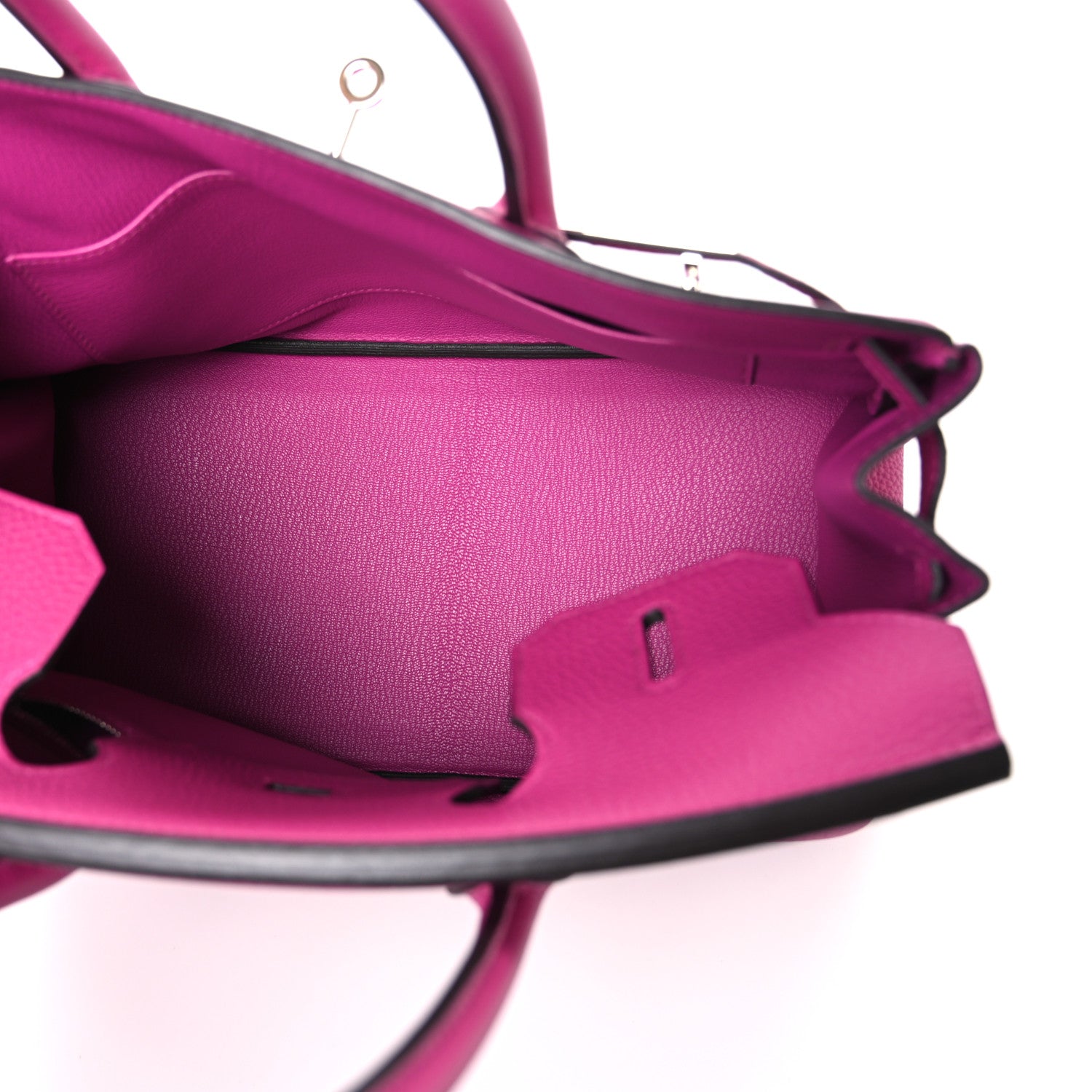Hermes Togo Birkin 30 Rose Pourpre 5 of 10