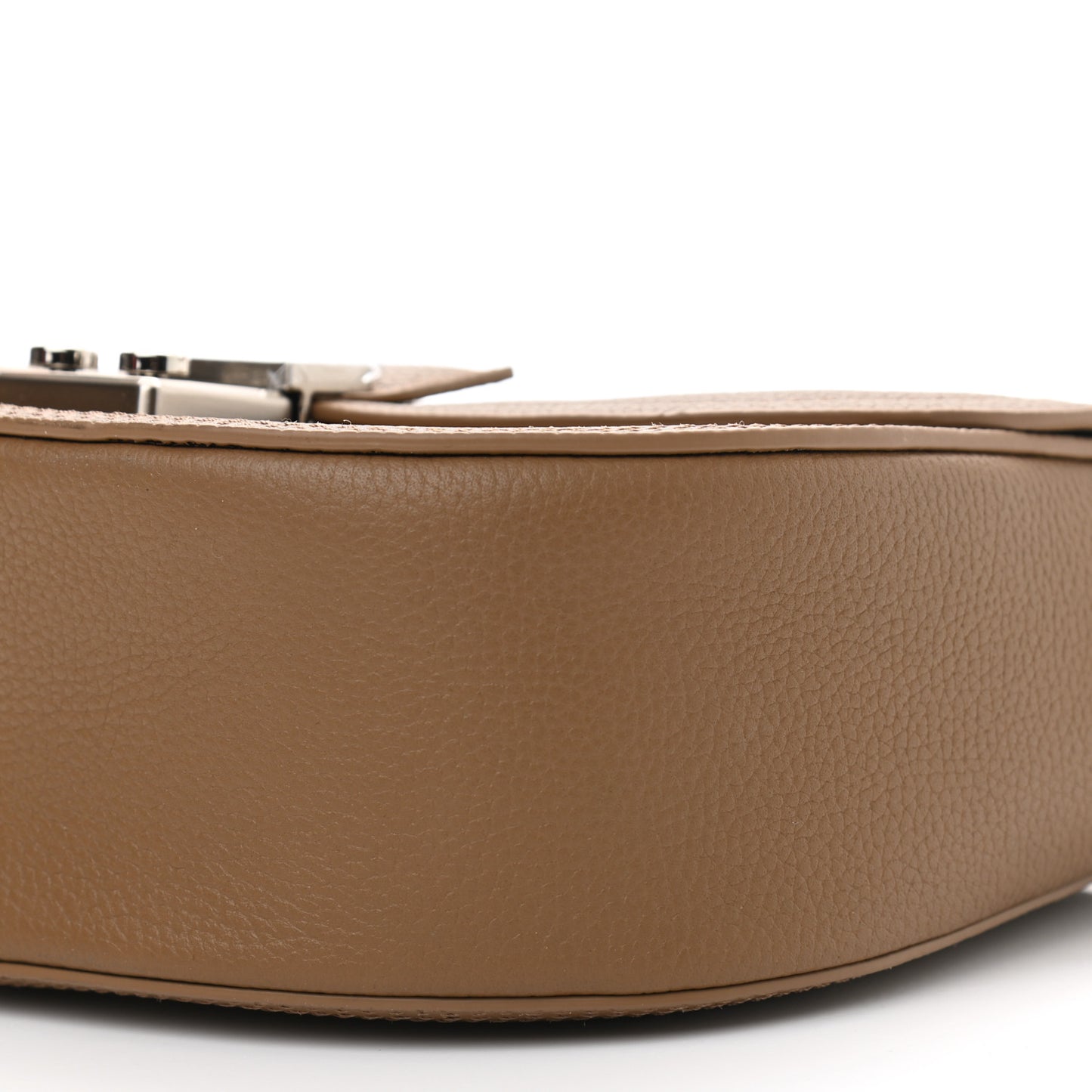 Calfskin Mini Pashli Saddle Belt Bag Brown