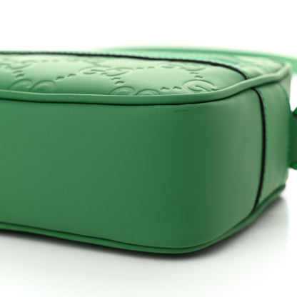 Gucci Rubber Effect Monogram GG Mini Crossbody Bag New Shamrock 10 of 11
