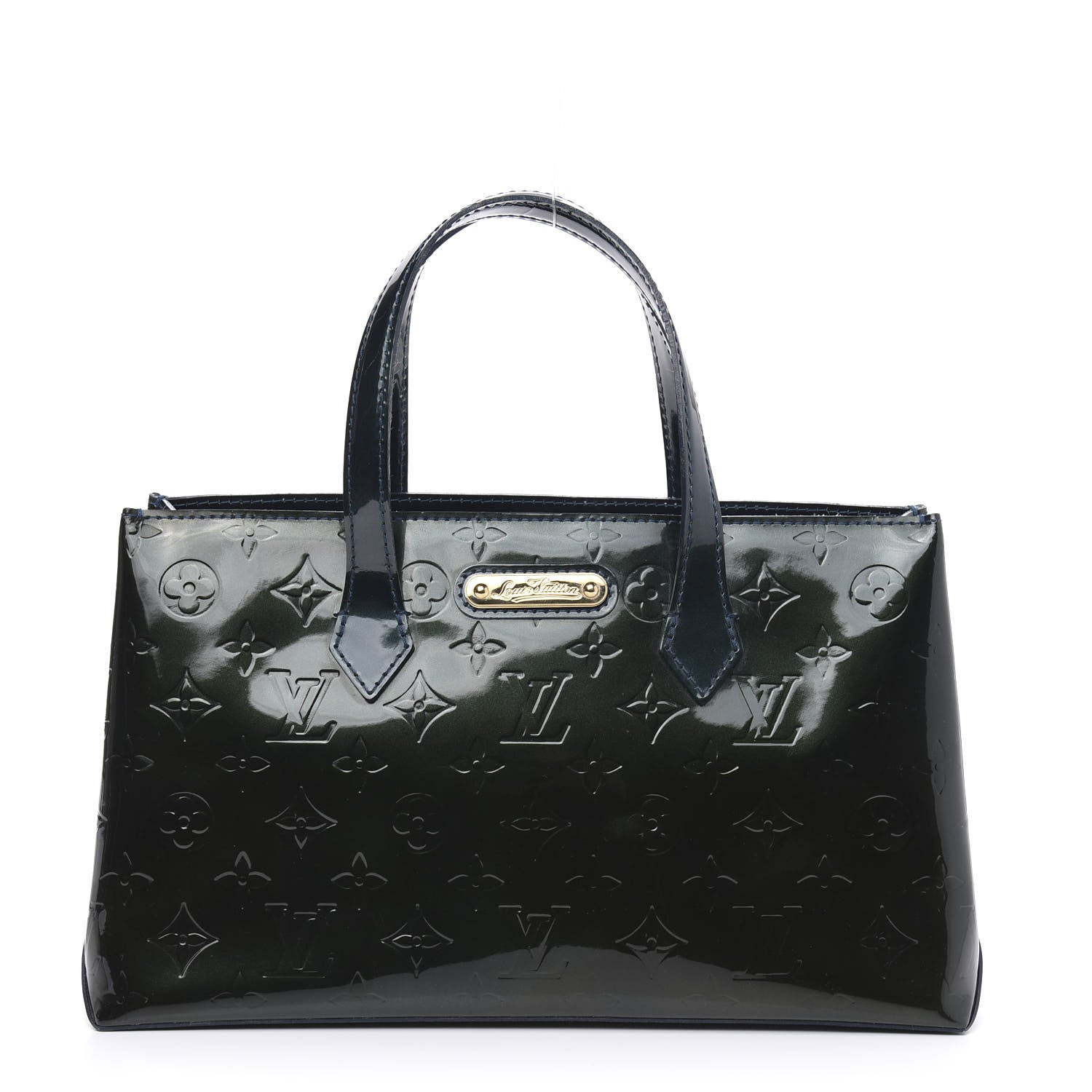 Louis Vuitton Vernis Wilshire PM Blue Nuit 1 of 9