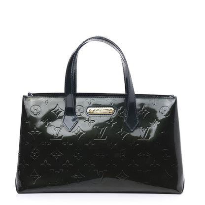Louis Vuitton Vernis Wilshire PM Blue Nuit 1 of 9