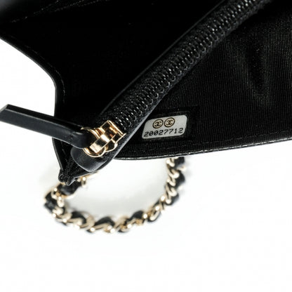 Chanel Caviar Timeless Wallet on Chain WOC Black 8 of 9
