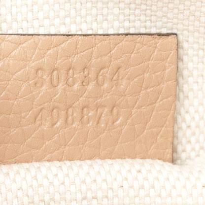 Gucci Pebbled Calfskin Small Soho Disco Bag Camelia 7 of 11