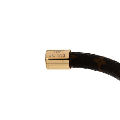 Louis Vuitton Monogram Crystal LV Push Bracelet 17 4 of 5