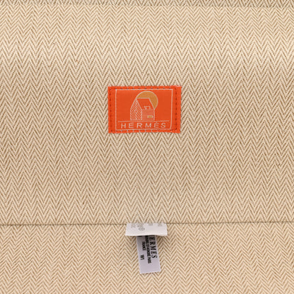 Hermes Cotton Les Cabanes Case Orange FRAMBOISE 6 of 6
