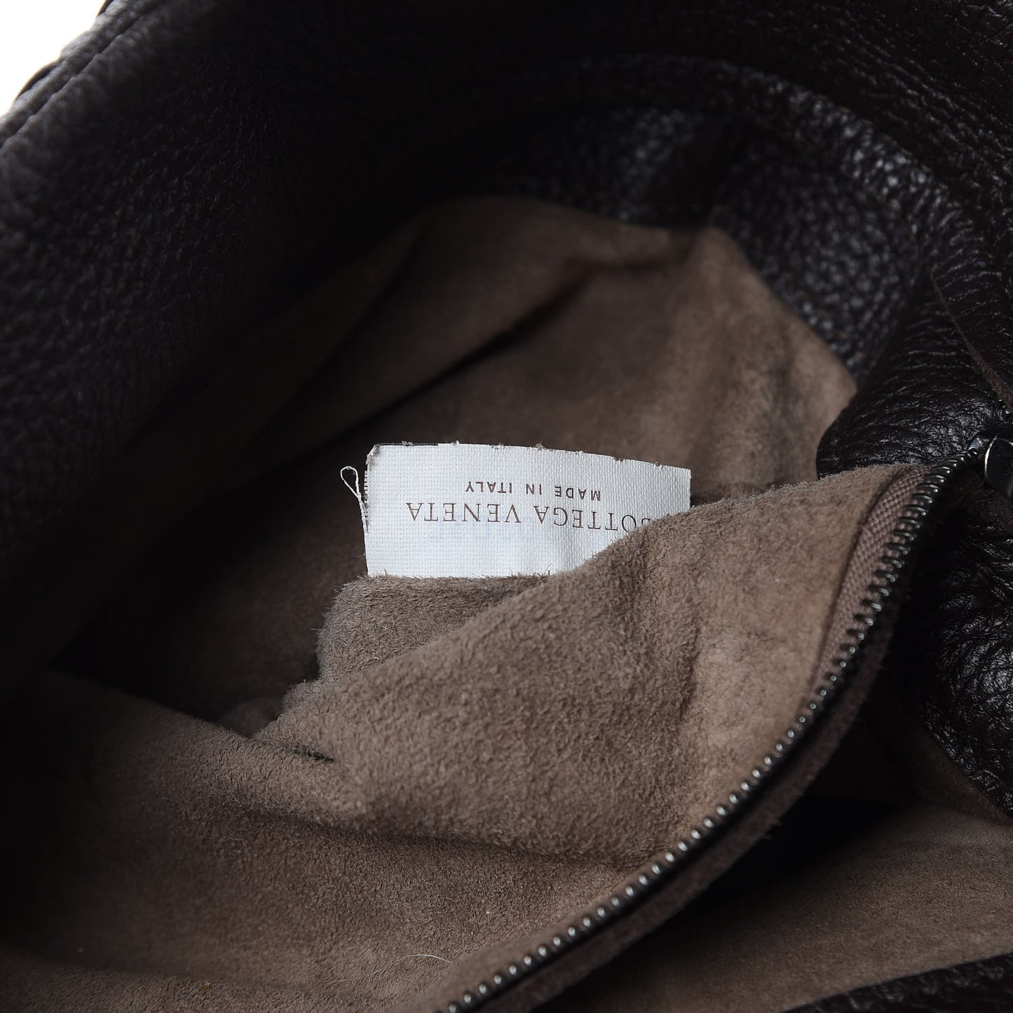 Cervo Deerskin Large Hobo Ebano
