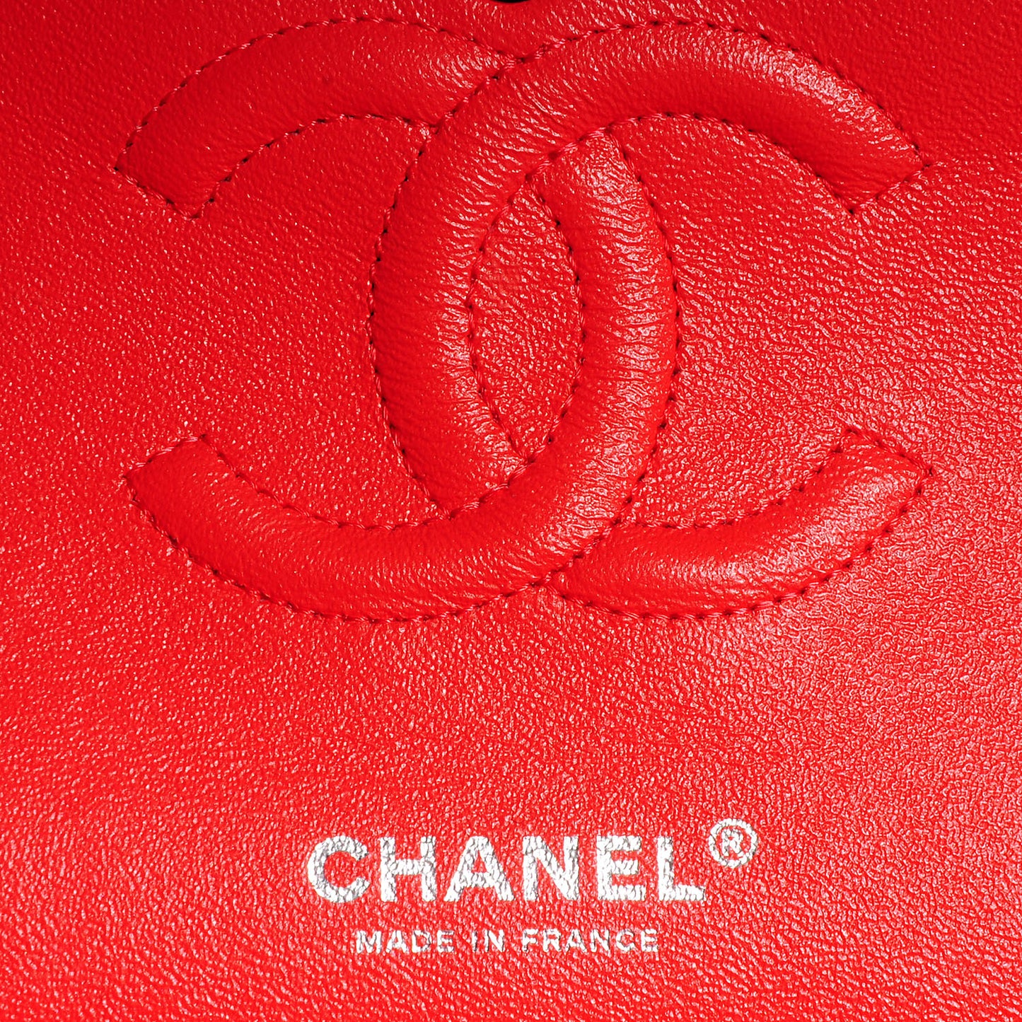 Velvet Quilted Medium Double Flap Coral