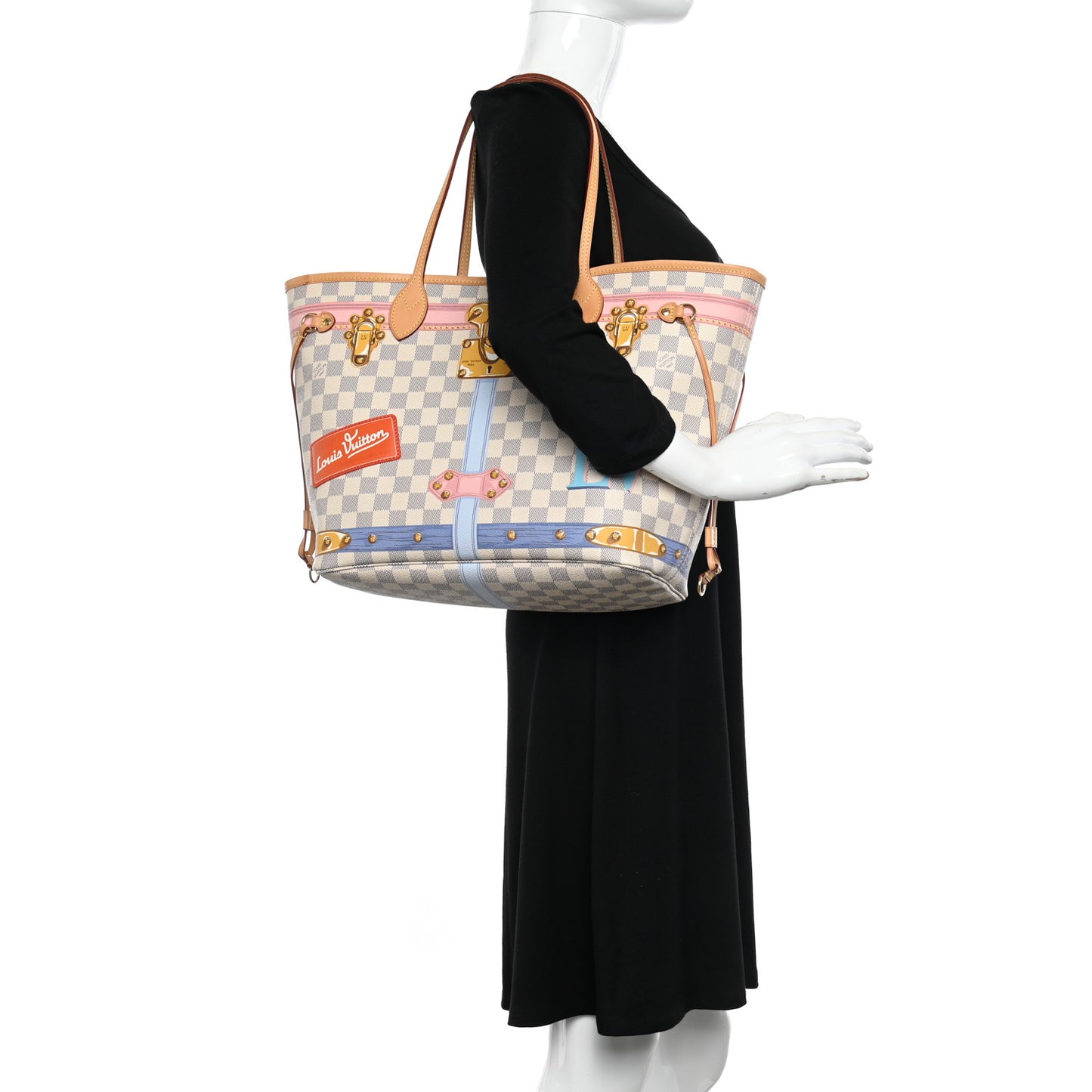 Damier Azur Summer Trunks Neo Neverfull MM