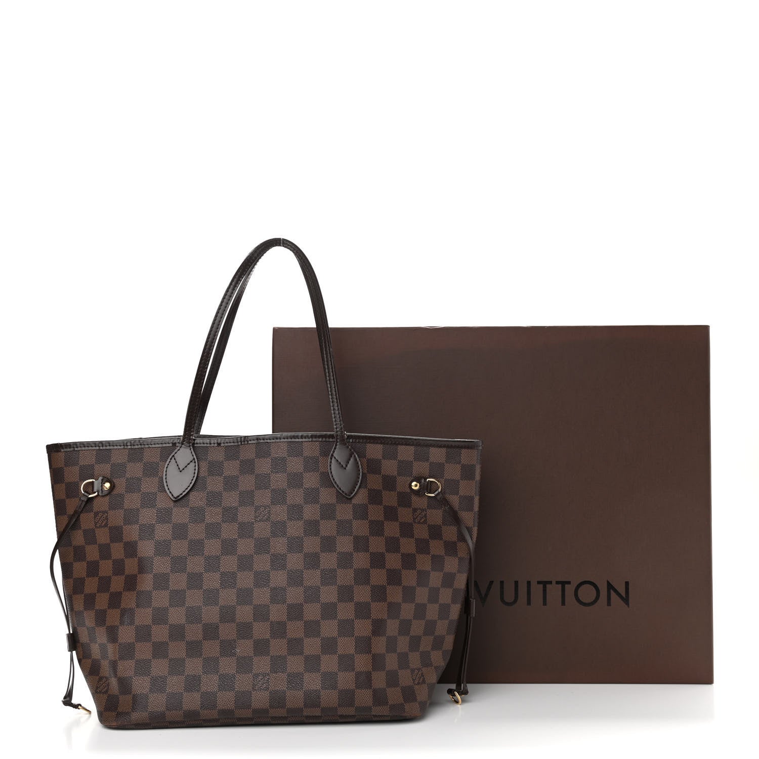 Louis Vuitton Damier Ebene Neverfull MM 11 of 13