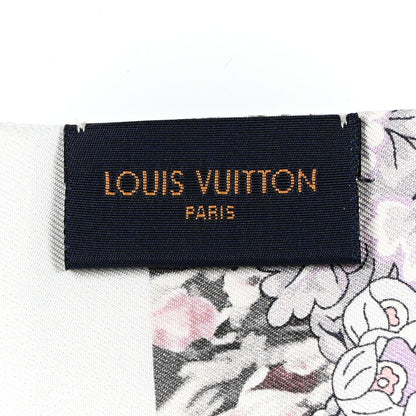 Louis Vuitton Silk Louis In The Garden Bandeau White 3 of 4