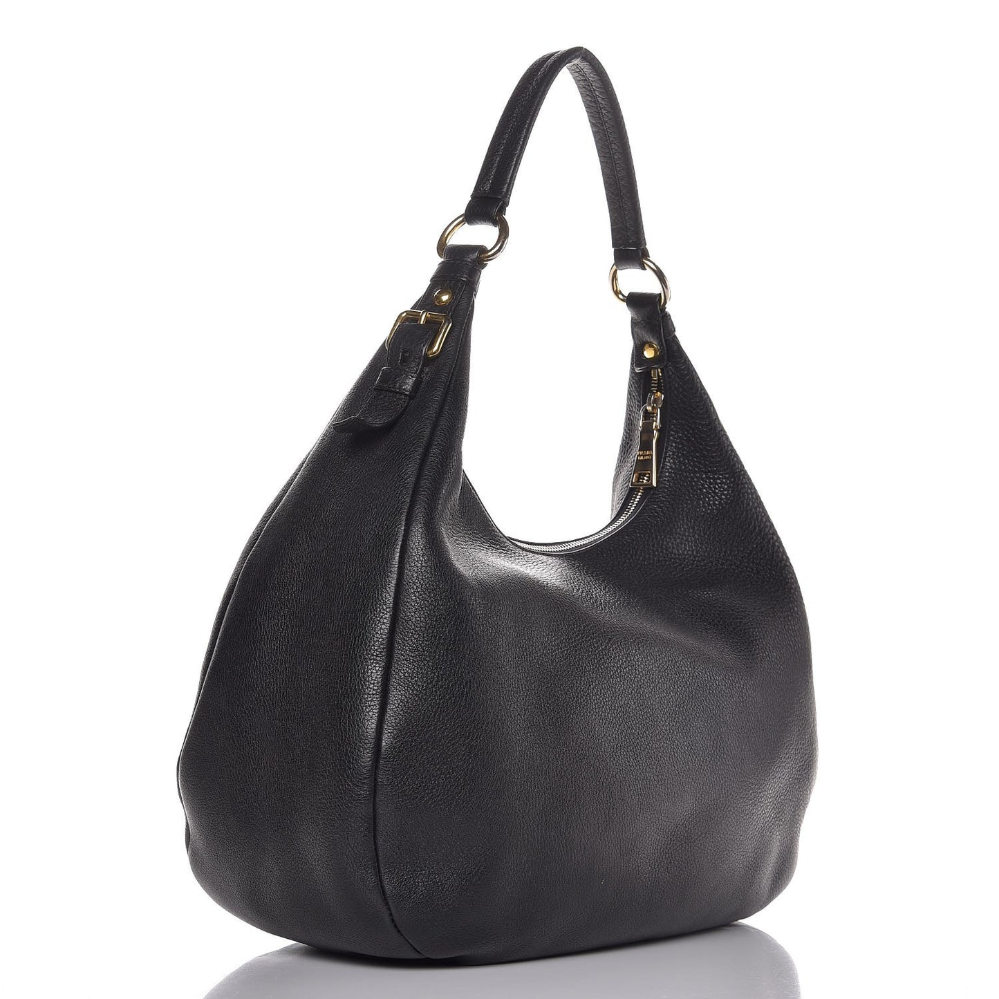 Vitello Daino Hobo Black