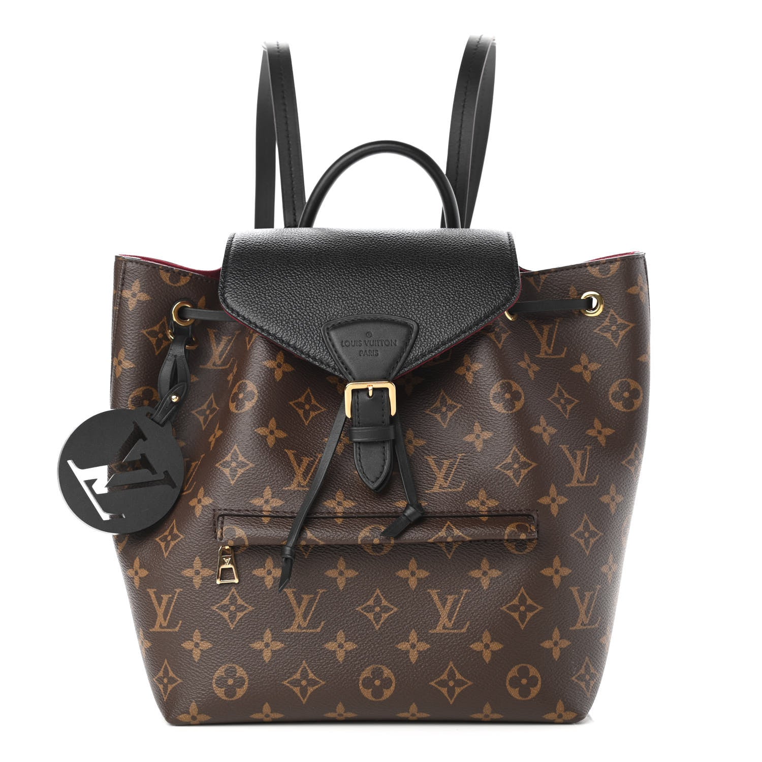 Louis Vuitton Monogram Montsouris PM Black 1 of 9