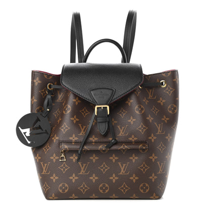 Louis Vuitton Monogram Montsouris PM Black 1 of 9