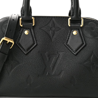 Louis Vuitton Empreinte Monogram Giant Speedy Bandouliere 20 Black 7 of 9