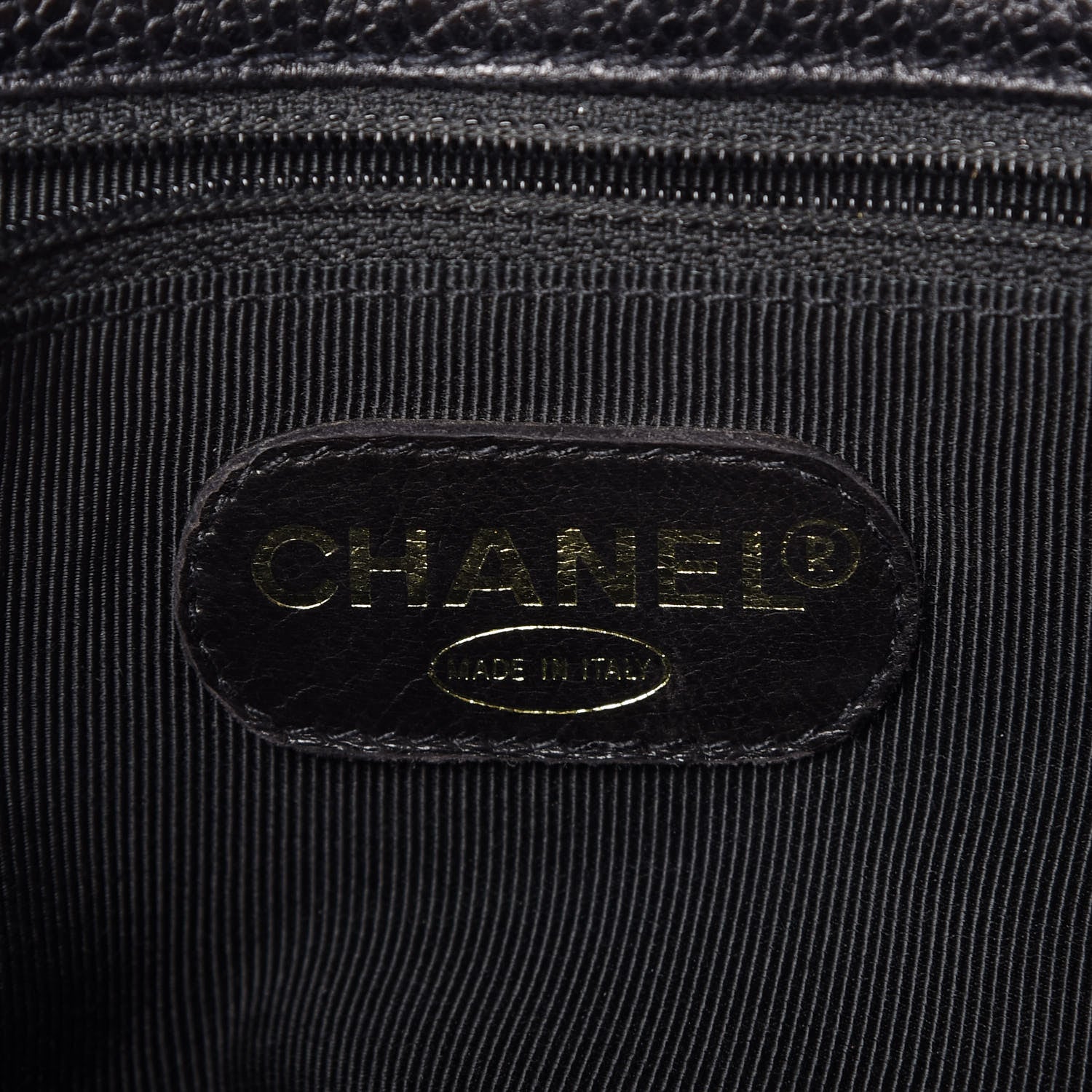 Chanel Caviar Shoulder Bag Black 6 of 10