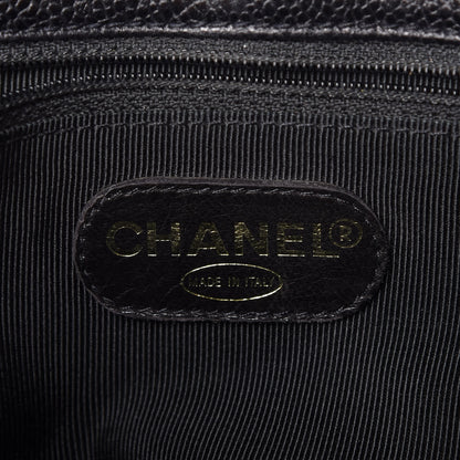 Chanel Caviar Shoulder Bag Black 6 of 10