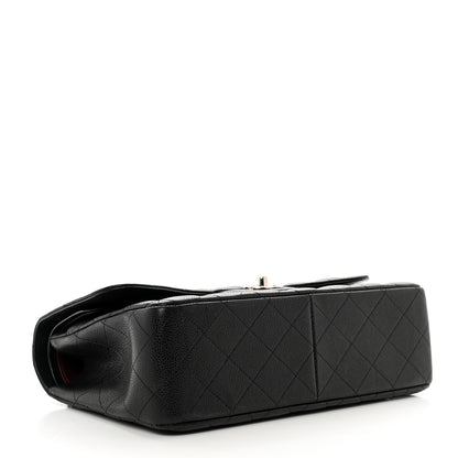 Chanel Caviar Quilted Jumbo Double Flap Black 4 of 9