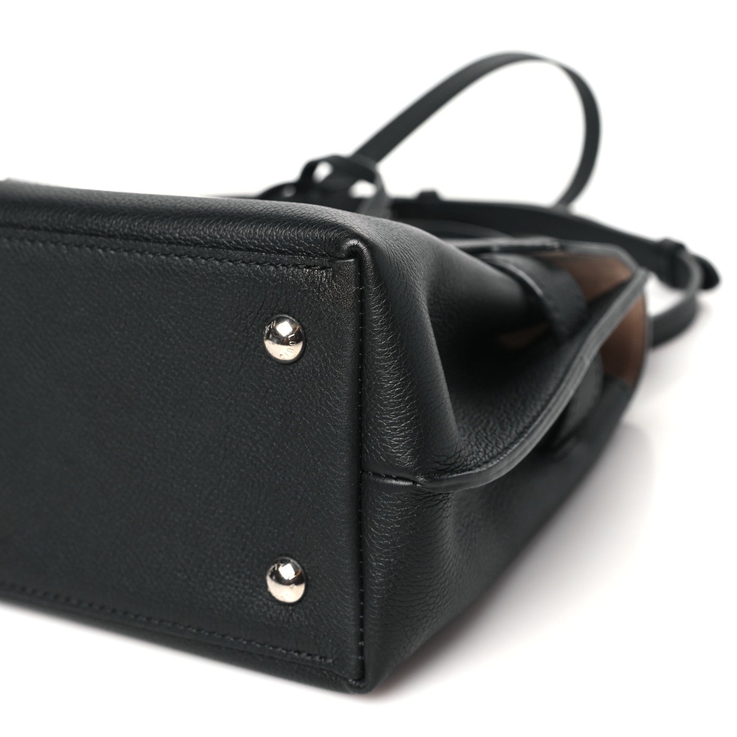 Louis Vuitton Calfskin Lockme Ever BB Black 9 of 9