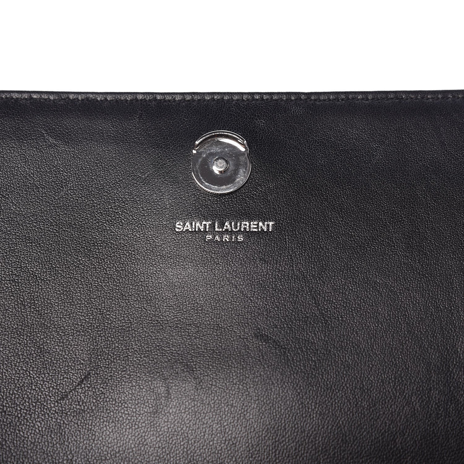 Saint Laurent Denim Medium Classic Monogram Kate Satchel Light Blue 7 of 10