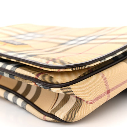 Burberry Nova Check Diaper Messenger Bag 9 of 9