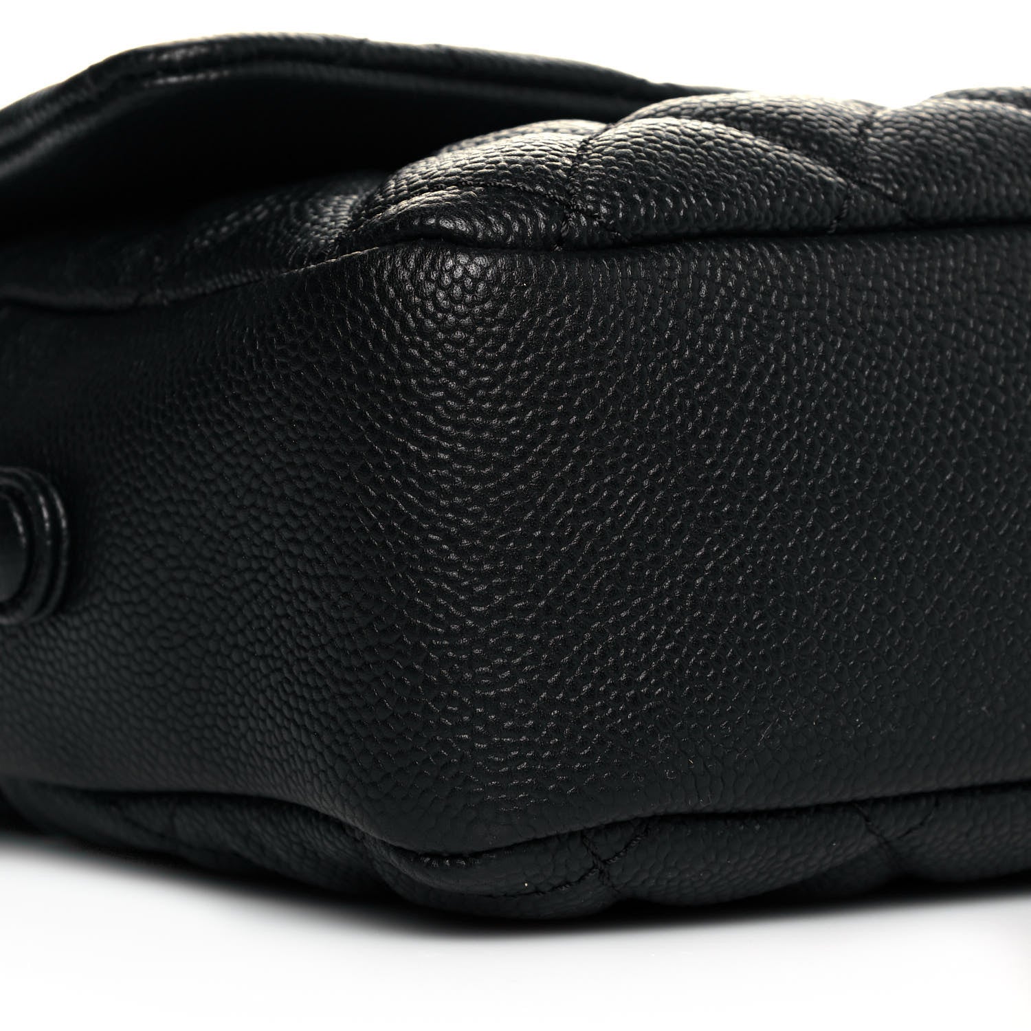 Chanel Caviar Quilted Jumbo Easy Flap Black 9 of 11