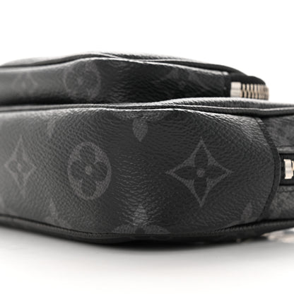 Louis Vuitton Monogram Eclipse Taigarama Outdoor Pouch Black 10 of 12