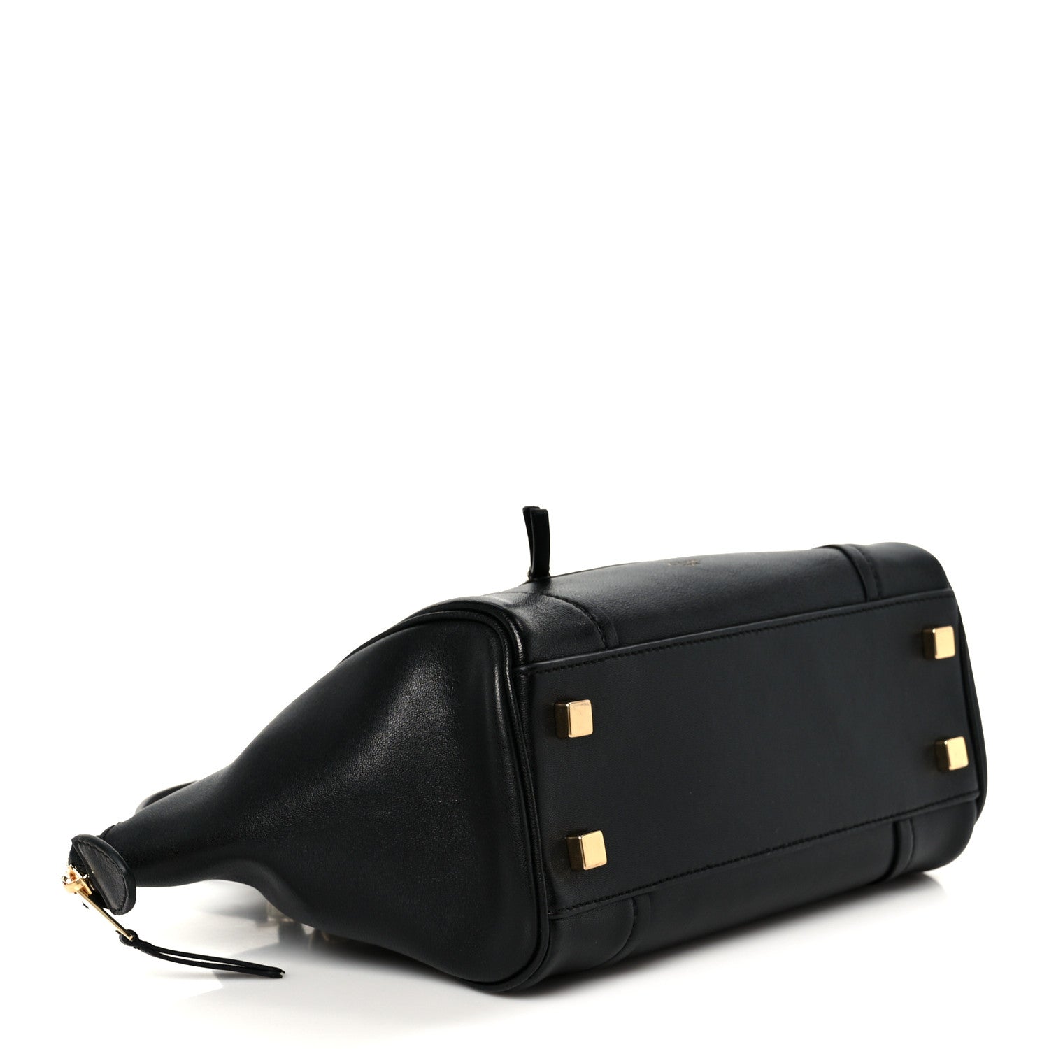 Celine Supple Shiny Lambskin Little New Luggage Black 4 of 9