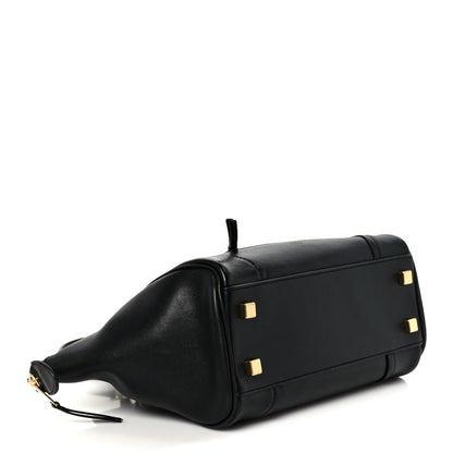 Celine Supple Shiny Lambskin Little New Luggage Black 4 of 9