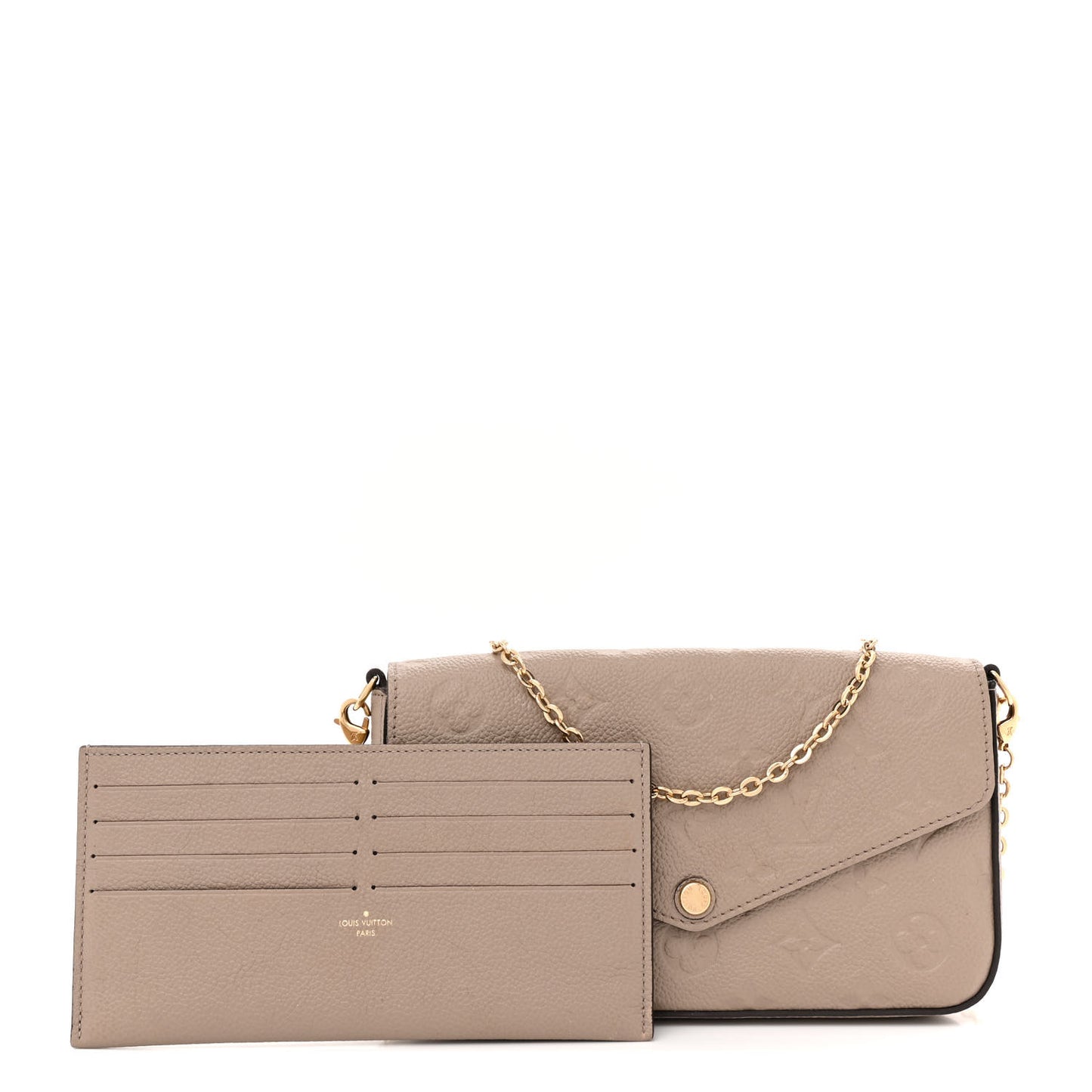 Empreinte Pochette Felicie Chain Wallet Tourterelle