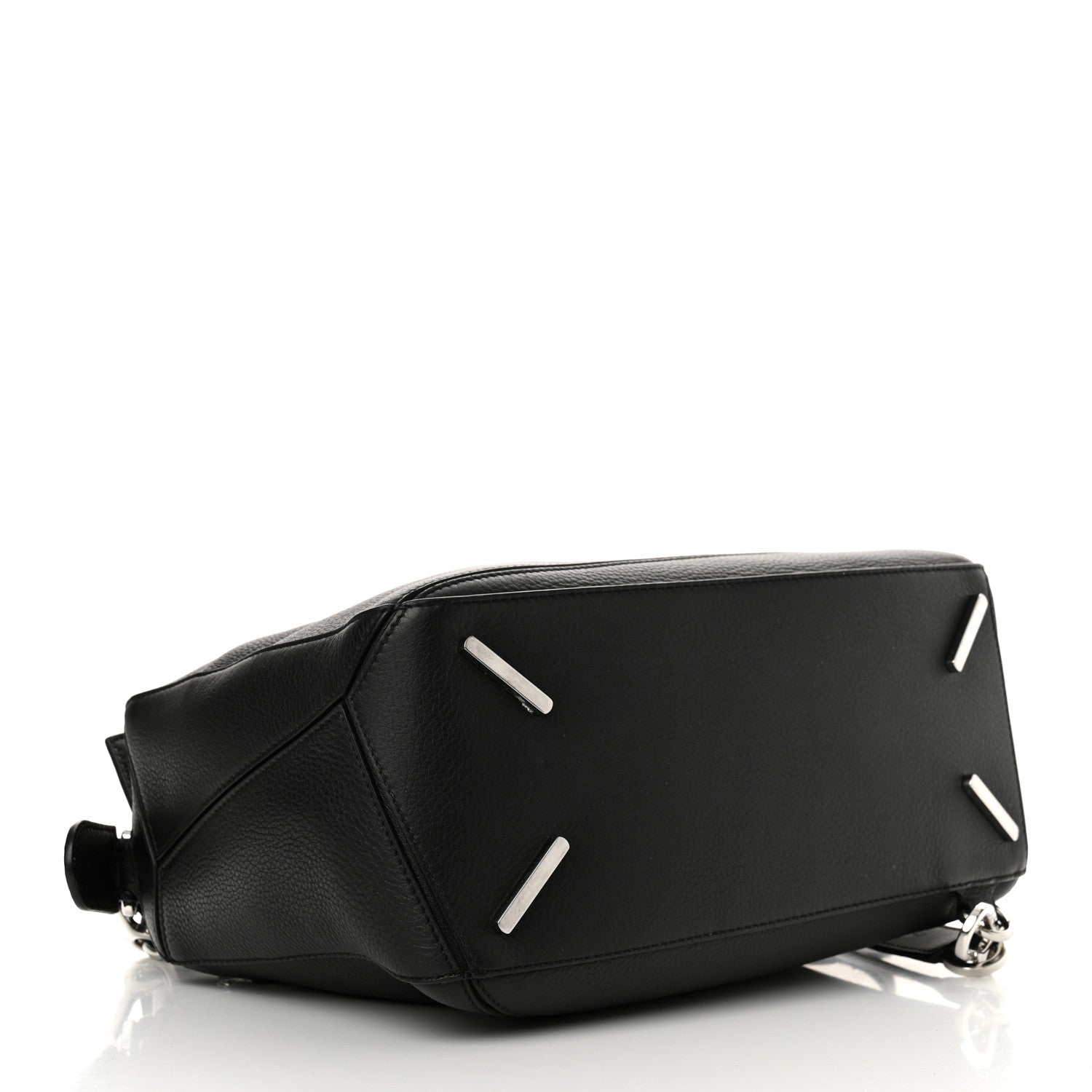 Loewe Calfskin Medium Puzzle Bag Black 4 of 12