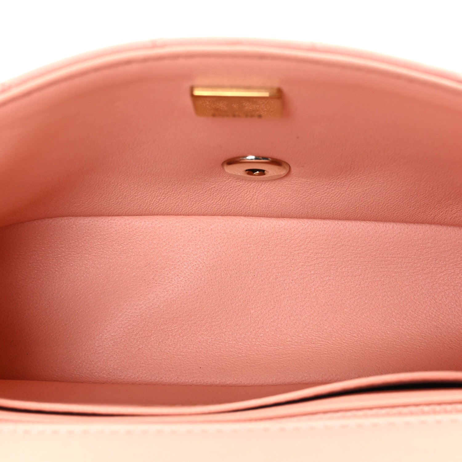 Chanel Lambskin Quilted Mini Rectangular Flap Light Pink 5 of 10