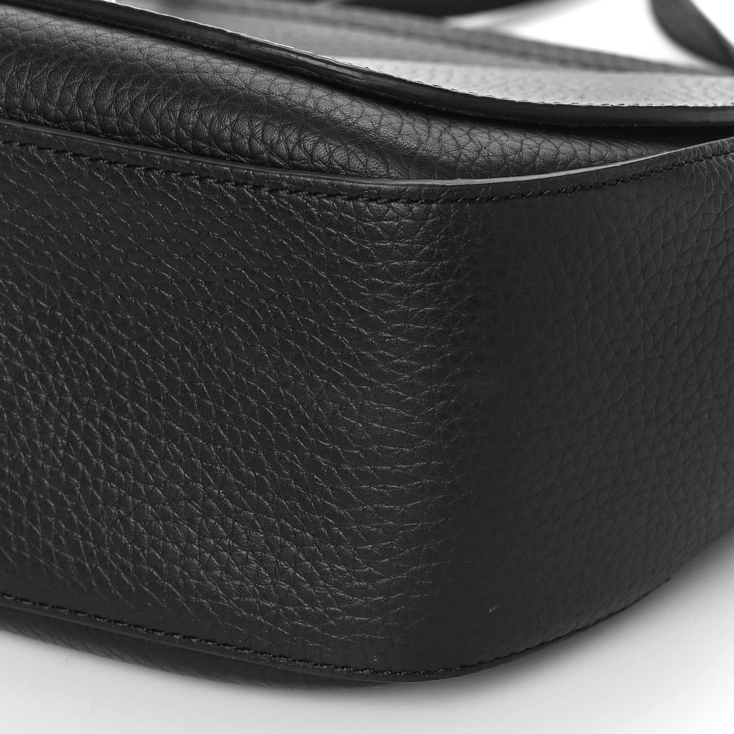 Mulberry Small Classic Grain Calfskin Amberley Satchel Black 8 of 8