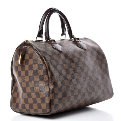 Louis Vuitton Damier Ebene Speedy 30 3 of 13