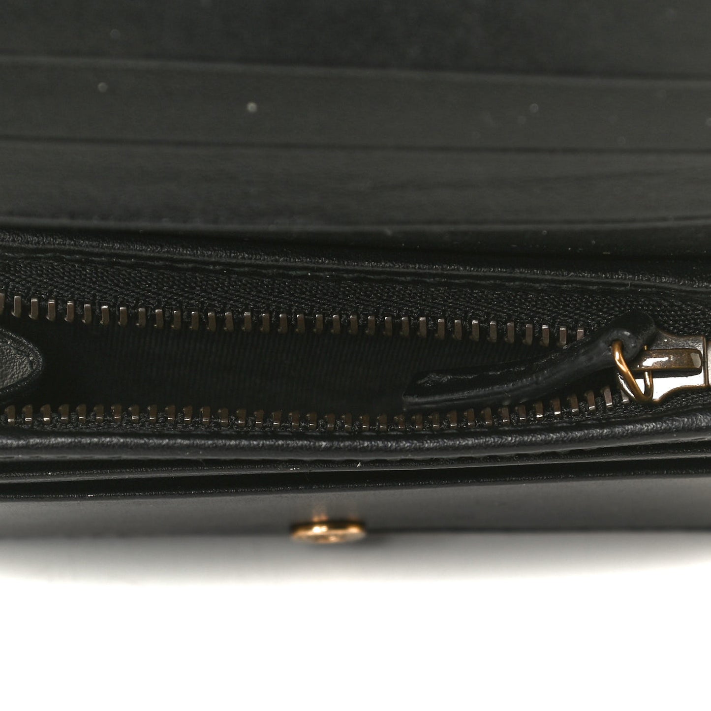 Calfskin Matelasse GG Marmont Card Case Wallet Black