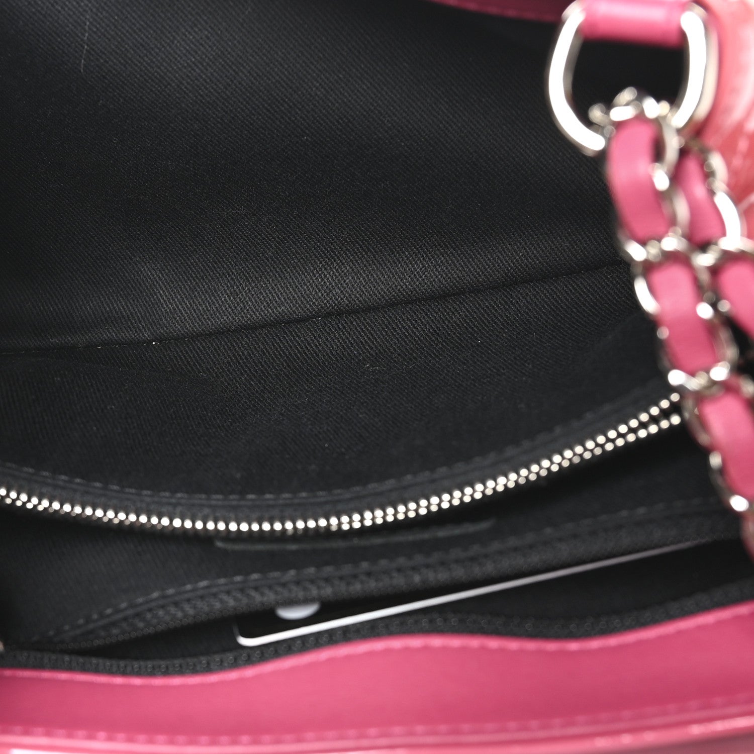 Chanel Patent Quilted Medium Coco Shine Accordion Flap Pink 5 of 11