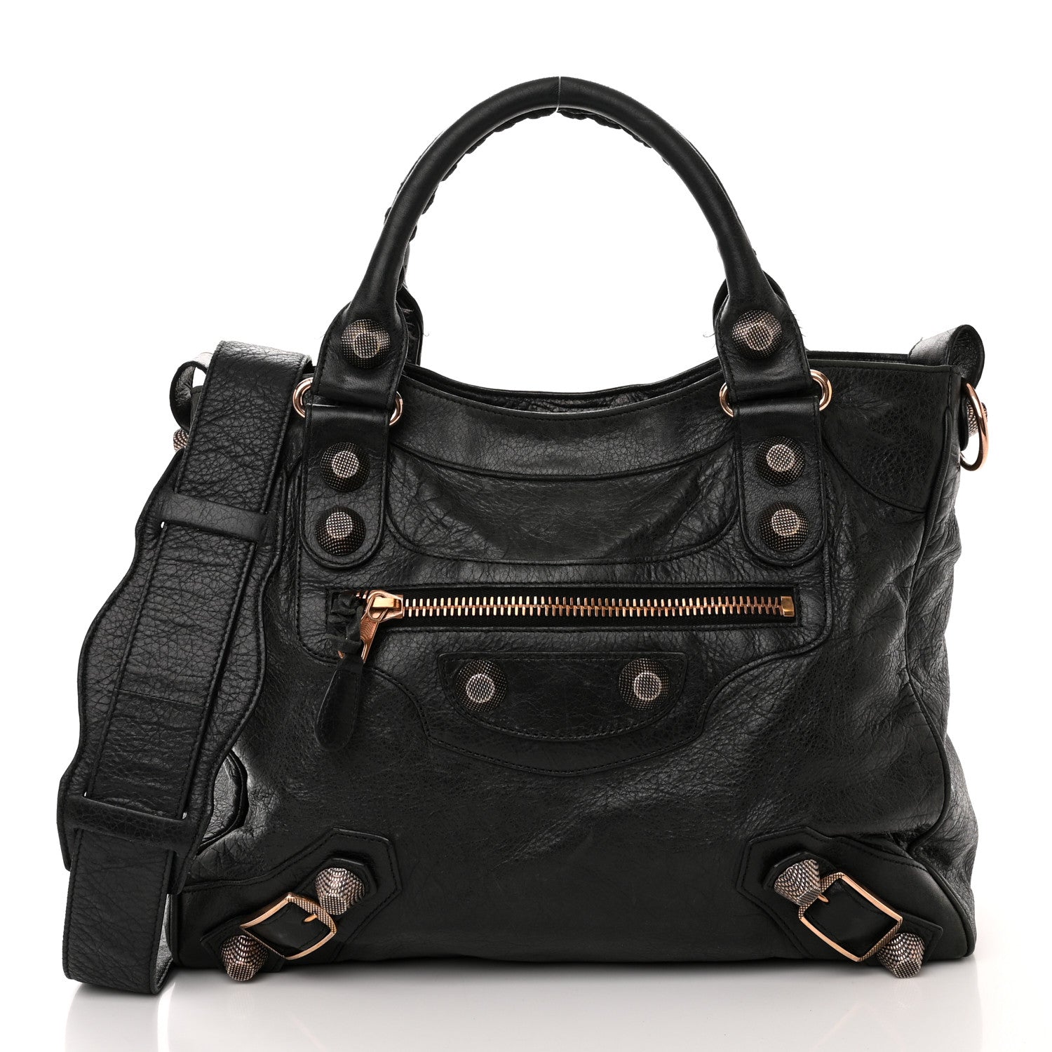 Balenciaga Agneau Giant 21 Rose Gold Hardware Velo Black 3 of 19