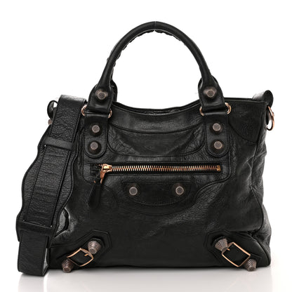 Balenciaga Agneau Giant 21 Rose Gold Hardware Velo Black 3 of 19