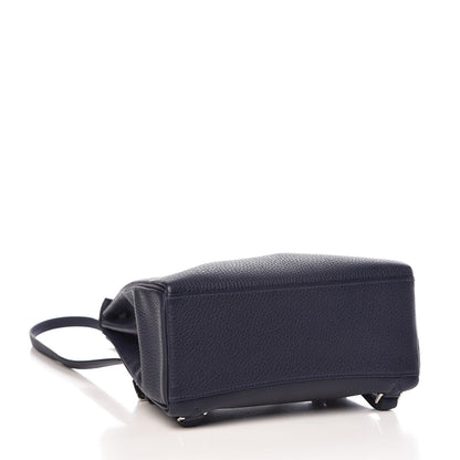 Hermes Taurillon Clemence Kelly Ado Backpack Bleu Nuit 4 of 12