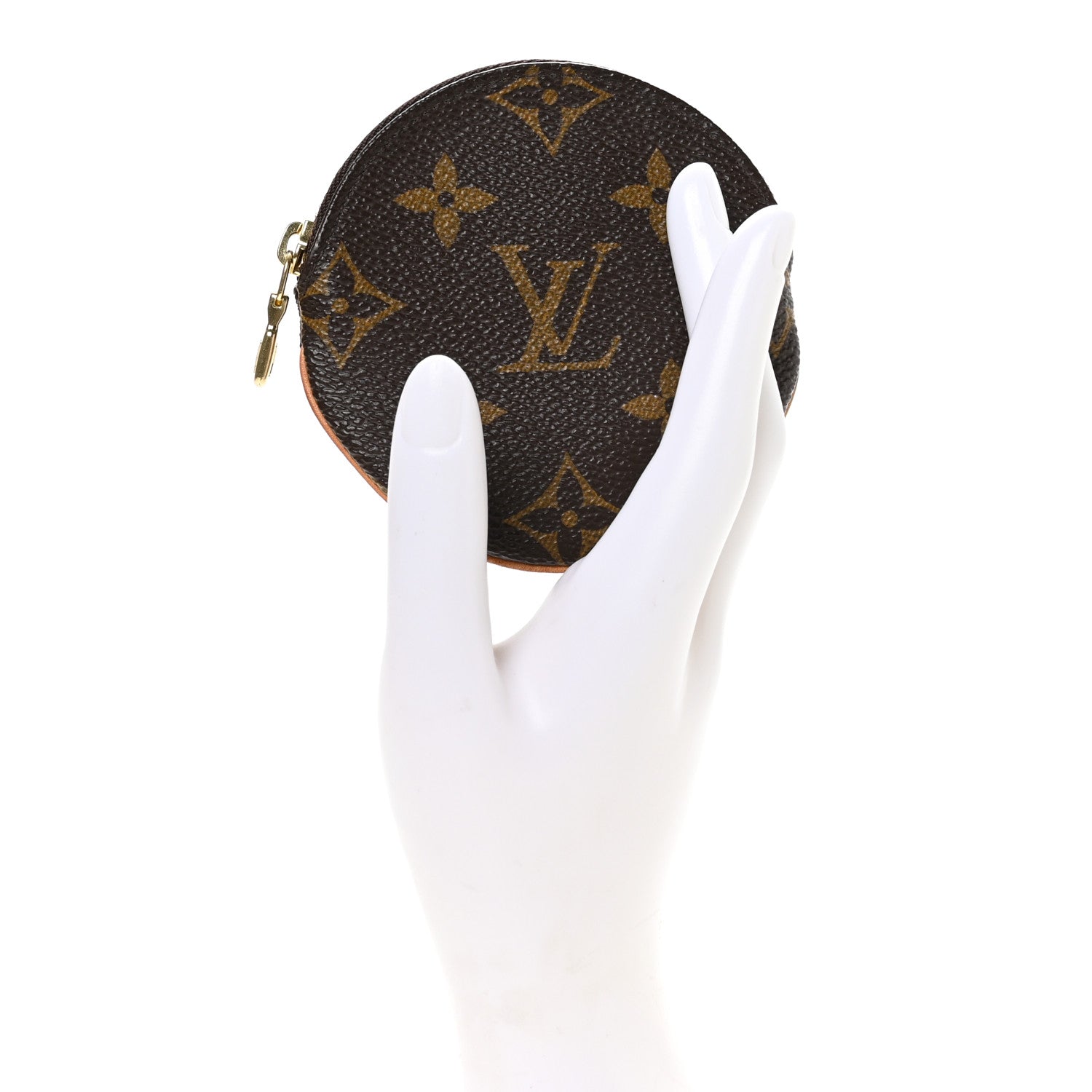 Louis Vuitton Monogram Round Coin Purse 2 of 7