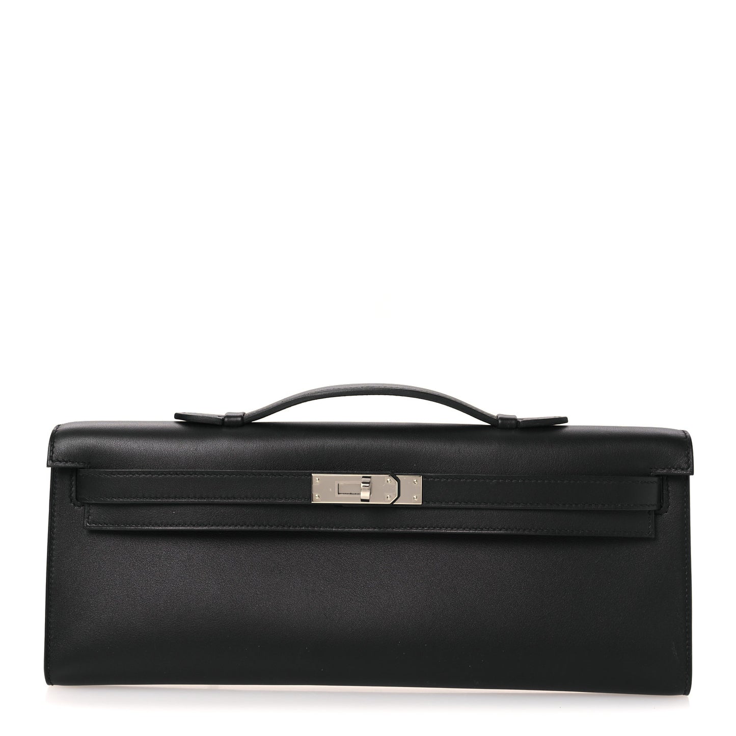 Swift Kelly Cut Clutch Pochette Black