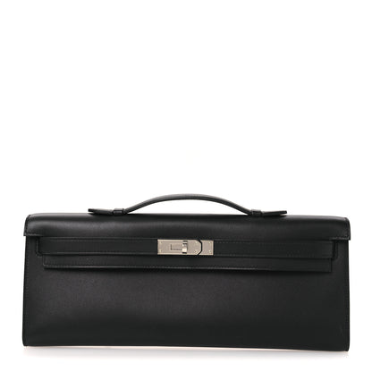 Hermes Swift Kelly Cut Clutch Pochette Black 1 of 13