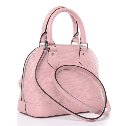 Louis Vuitton Epi Alma BB Rose Ballerine 3 of 9