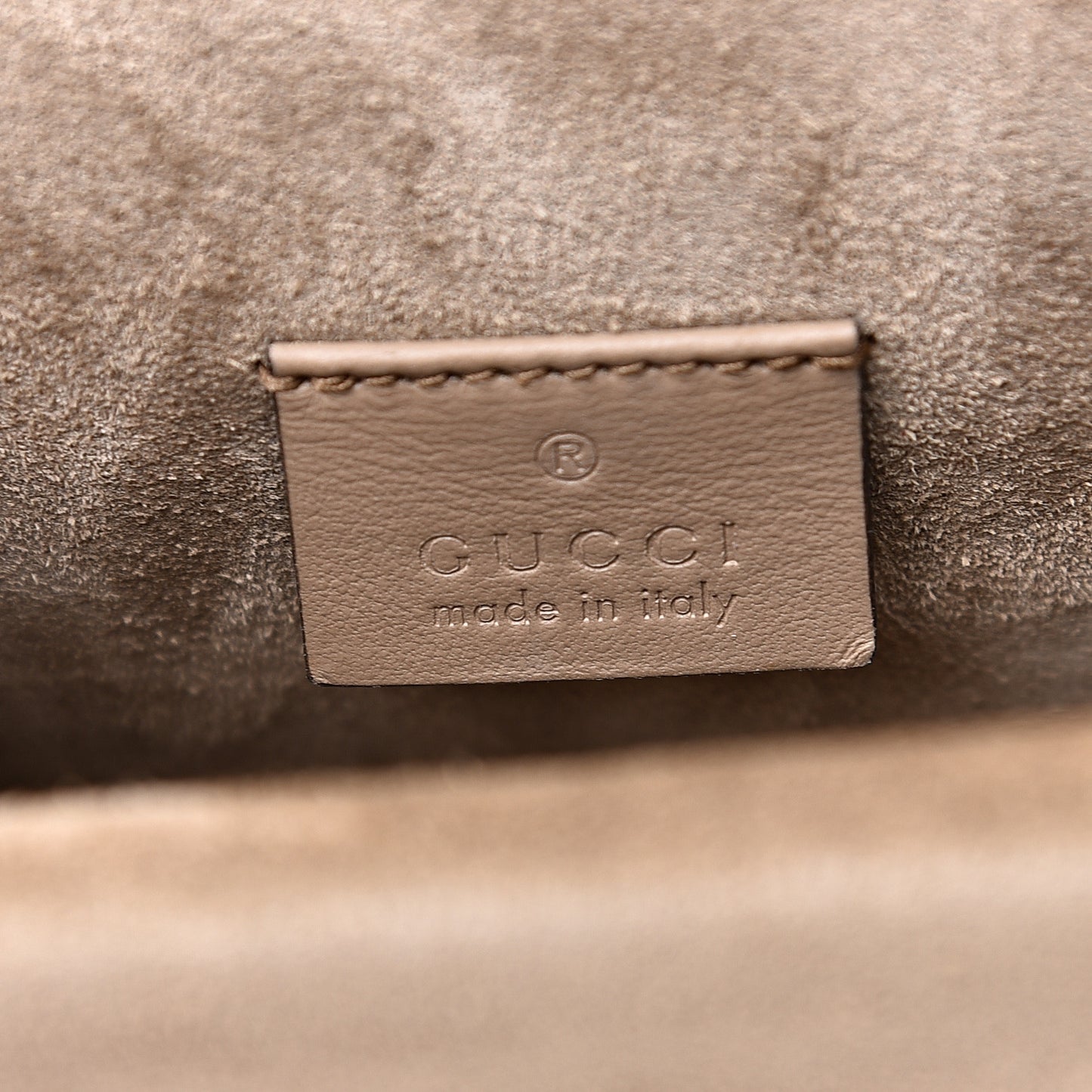 GG Supreme Monogram Mini Dionysus Shoulder Bag Taupe