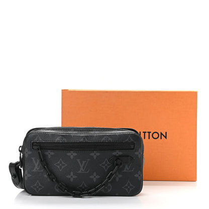 Louis Vuitton Monogram Eclipse Pochette Volga 11 of 11