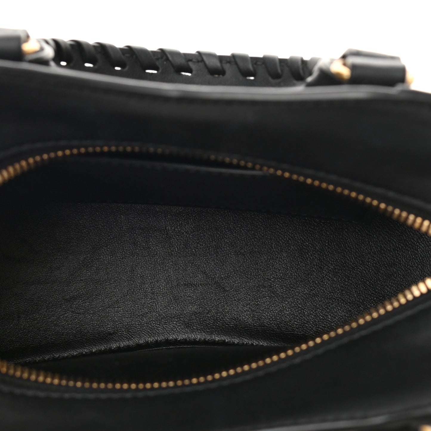 Smooth Calfskin Neo Classic Gold Hardware Mini City Black